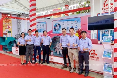 Gian hàng TOMECO tại triển lãm Vietbuild